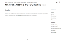 Tablet Screenshot of foto.marius-andre.de
